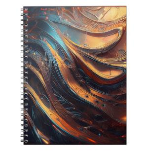 Caderno Espiral Padrão de Metallica