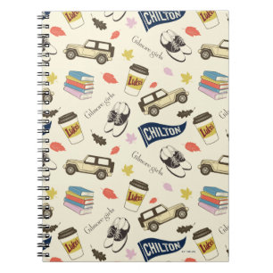 Caderno Espiral Padrão de Outono do Chilton de Gilmore Girls