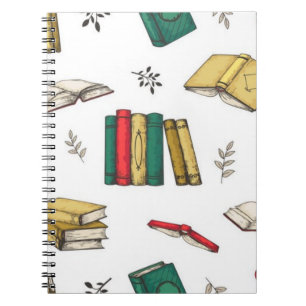 Caderno Espiral Padrão do livro