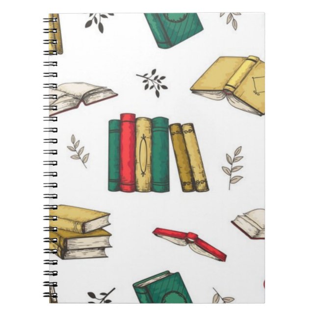 Caderno Espiral Padrão do livro (Frente)