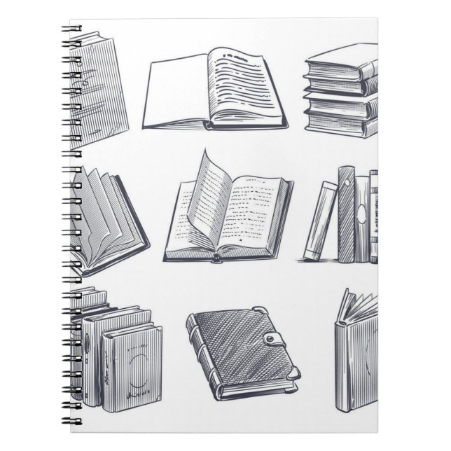 Caderno Espiral Padrão do livro (Frente)