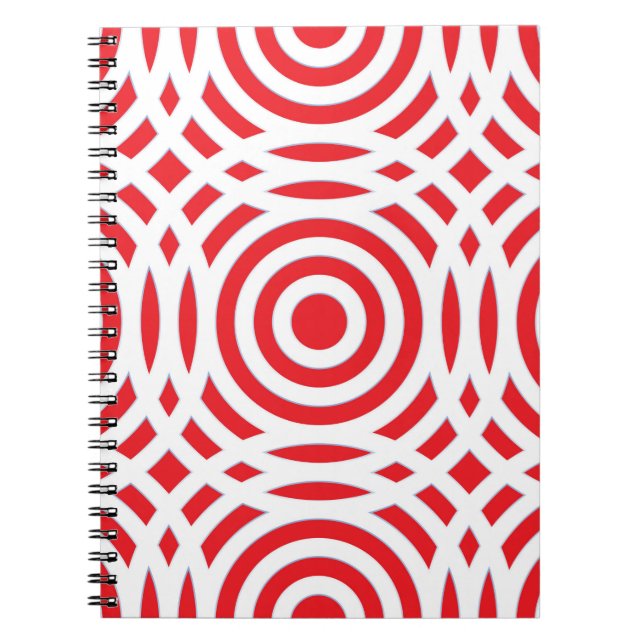 Caderno Espiral Padrão Geométrico 23 (Frente)