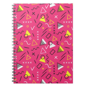 Caderno Espiral Padrão Geométrico 7