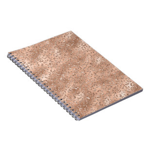 Caderno Espiral Padrão Impressão de da Pele do Leopardo de Chita