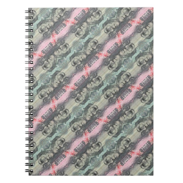 Caderno Espiral padrão monetário australiano (Frente)