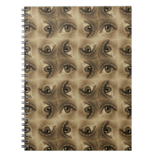 Caderno Espiral Padrão ocular