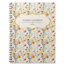 Padrão Personalizado de Flores de Prados de Gouach