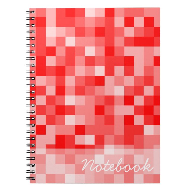 Caderno Espiral Padrão quadrado (Frente)