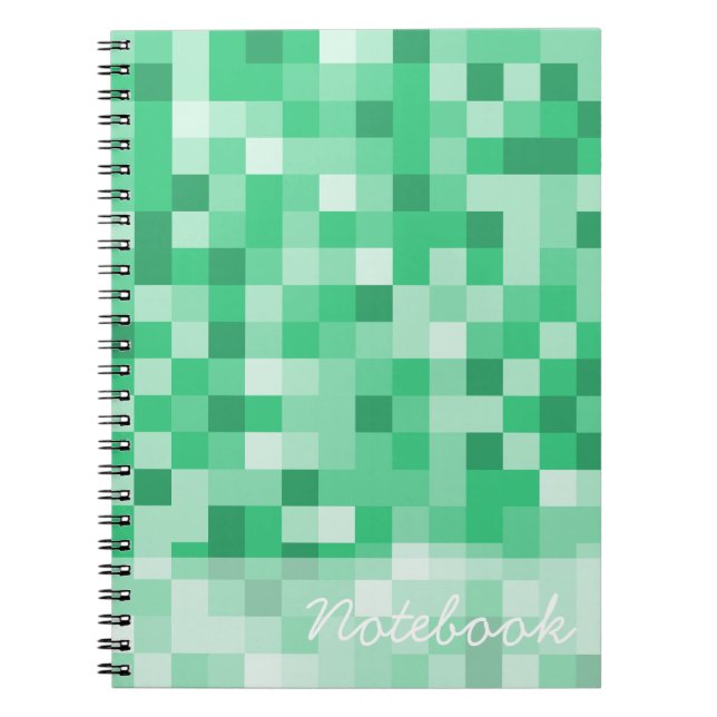 Caderno Espiral Padrão quadrado (Frente)