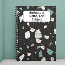 Padrão Terrazzo de Terrazzo de Chips de Tom Verde