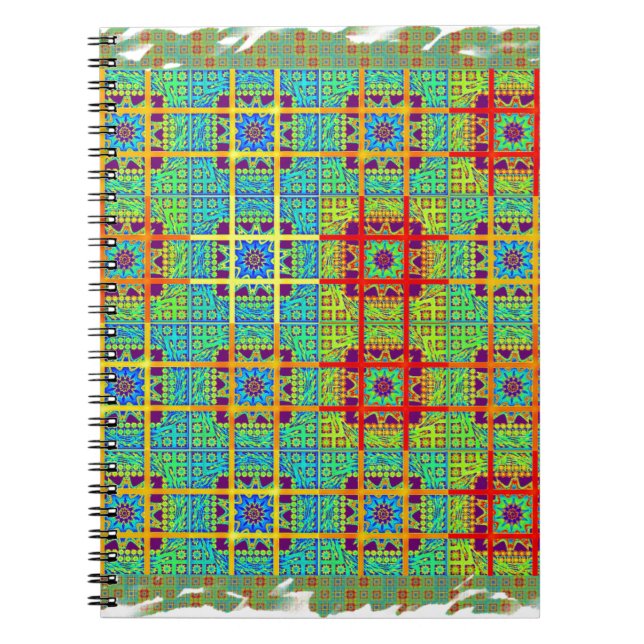 Caderno Espiral Padrão tribal étnico.jpg (Frente)