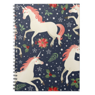 Caderno Espiral Padrão uniforme de aquarela com fatia madura de l
