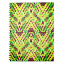 Padrão verde e castanho