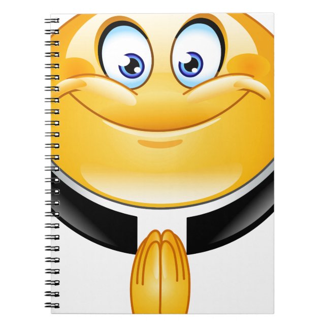 Caderno Espiral padre emoji (Frente)
