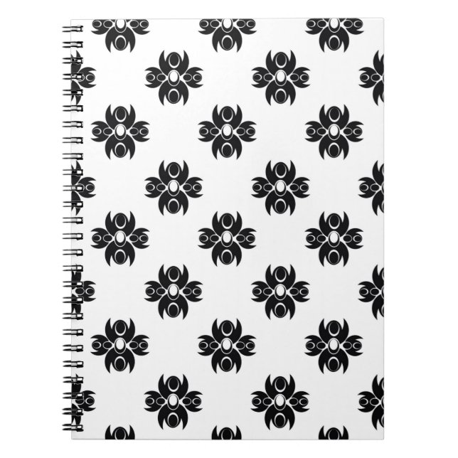 Caderno Espiral Padronização sem soldadura por ornamentação,arabes (Frente)