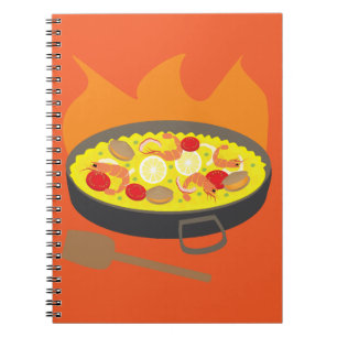 Caderno Espiral Paella