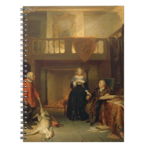 Caderno Espiral Pagando o Tithe (óleo no painel)