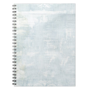 Caderno Espiral Página Arte Azul Grunge