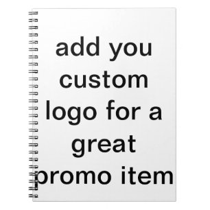 Caderno Espiral páginas feitas sob encomenda do jornal do logotipo