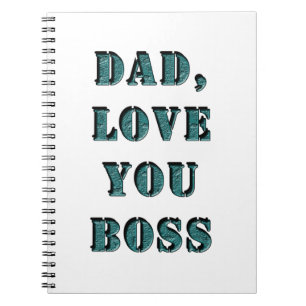 CADERNO ESPIRAL PAI, AMO-TE CHEFE 1