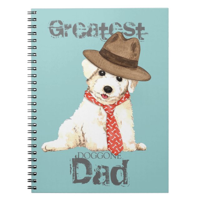 Caderno Espiral Pai Bichon (Frente)