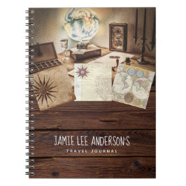 Caderno Espiral Pai de Aventuras de Reforma de Diário viagem Avô