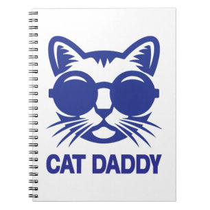 Caderno Espiral Pai de Cat Art