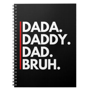 Caderno Espiral Pai do PAI DADA BRUH