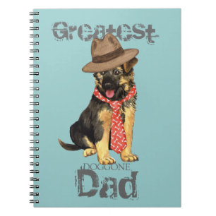Caderno Espiral Pai GSD
