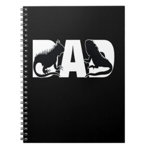 Caderno Espiral Pai Iguana