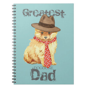 Caderno Espiral Pai Pomeraniano