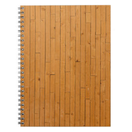 Caderno Espiral Painéis de madeira