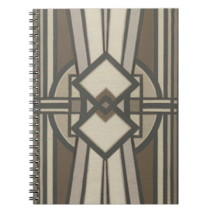 Caderno Espiral Painel de deco neutro I