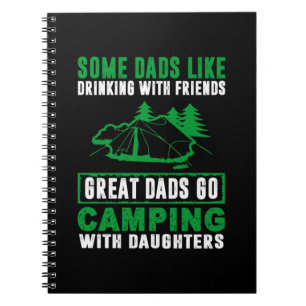 Caderno Espiral Pais excelentes Acampando Com Filhas