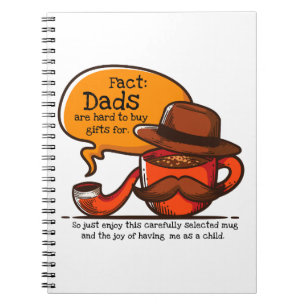 Caderno Espiral Pais São Duros De Presentes De Comprar Para