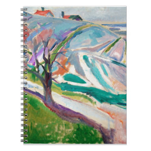 Caderno Espiral Paisagem com Edward Munch