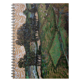 Caderno Espiral Paisagem com Ponte sobre o Oise (van Gogh)