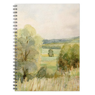 Caderno Espiral Paisagem da aguarela