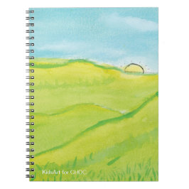 Caderno Espiral Paisagem de Calma - KidsArt para CHOC