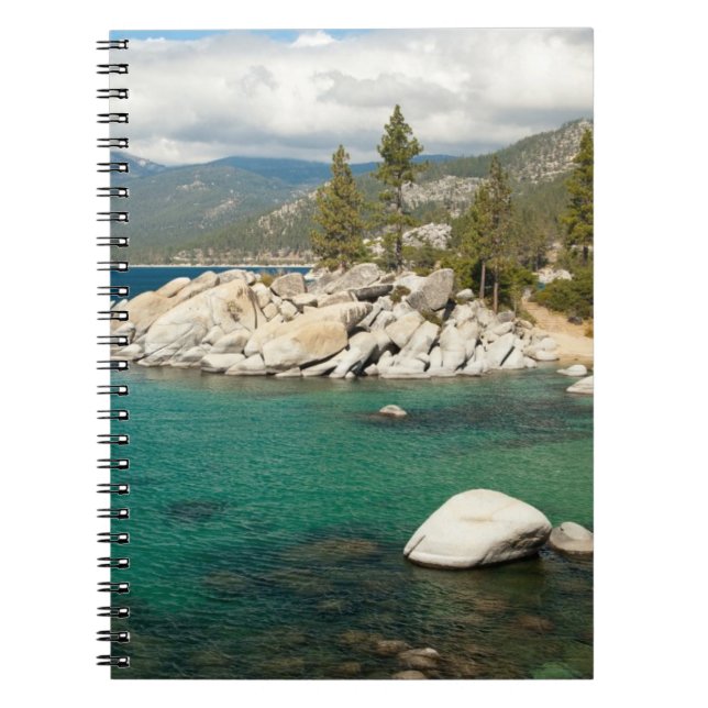Caderno Espiral Paisagem de Lake Tahoe (Frente)
