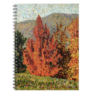 Caderno Espiral Paisagem do outono, c.1903 (óleo em canvas)