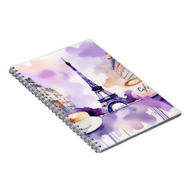 Caderno Espiral Paisagem dos Sonhos Parisienses