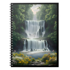 Caderno Espiral Paisagem em Cascata