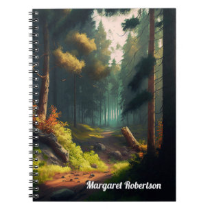 Caderno Espiral Paisagem Forrest