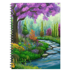 Caderno Espiral paisagens florestais inspiradoras