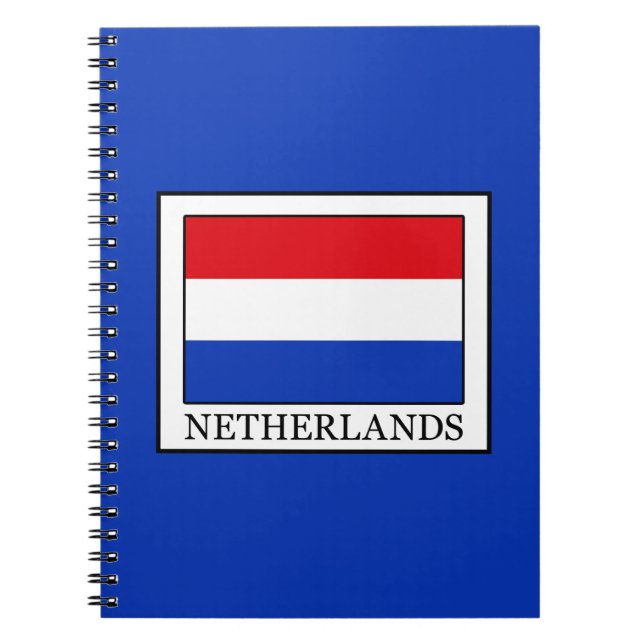 Caderno Espiral Países Baixos (Frente)