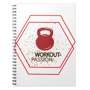 CADERNO ESPIRAL PAIXÃO DE CROSSFIT