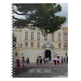 Caderno Espiral Palácio Real de Mônaco em Monte Carlo Viagem Souve