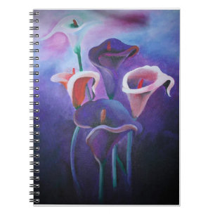 Caderno Espiral Palas Roxas Lilac E Arte Roxa