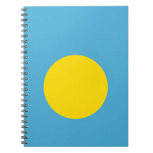Caderno Espiral Palau Flag